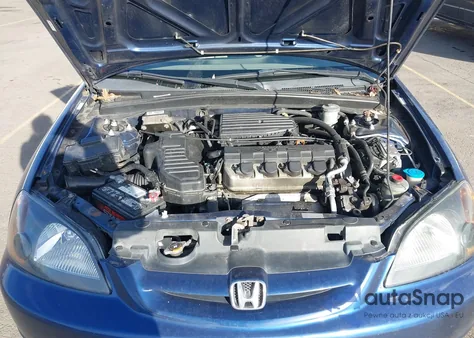 2002 Honda Civic Ex z USA, uszkodzony, nr VIN 1HGEM22002L095228